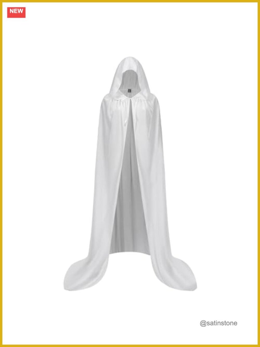 Velvet Hooded Cape Cloak Unisex Adult Halloween Vampire Costume